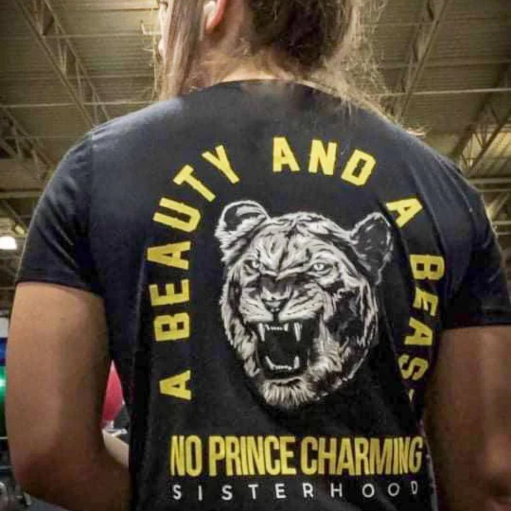 NWT No Prince Charming A BEAUTY AND A BEAST Tee size M - Picture 4 of 7